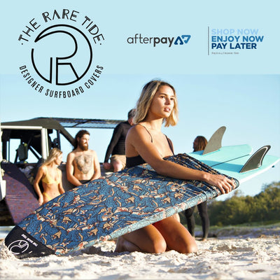 Surf Board Cover- exclusively by Rare Tide Torquay Design